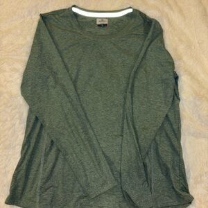 Women's Long Sleeve Tee - Green